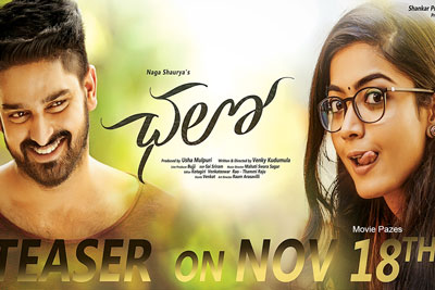 Chalo Movie Teaser Releasing 18th November